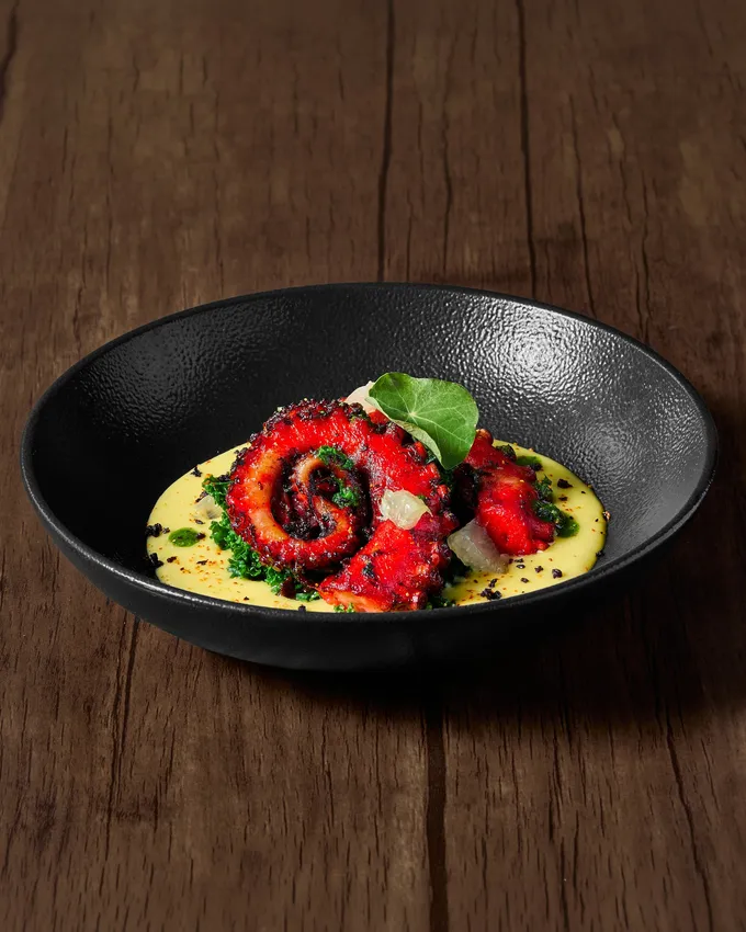 Grilled octopus